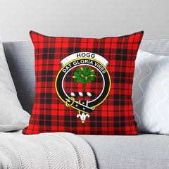 Hogg Tartan Crest Pillow Cover