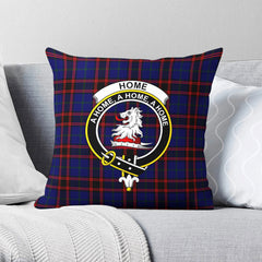 Home Modern Tartan Crest Pillow Cover