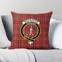 MacAlister Modern Tartan Crest Pillow Cover