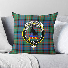 MacDonnell of Glengarry Ancient Tartan Crest Pillow Cover