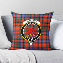 MacDuff Ancient Tartan Crest Pillow Cover