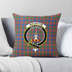 MacIntyre Ancient Tartan Crest Pillow Cover