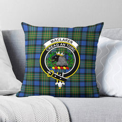 MacLaren Ancient Tartan Crest Pillow Cover