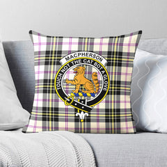 MacPherson Dress Ancient Tartan Crest Pillow Cover