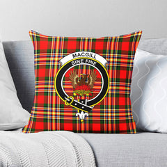 Makgill Tartan Crest Pillow Cover