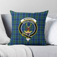 Marshall Tartan Crest Pillow Cover