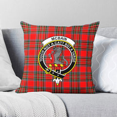 McBain Tartan Crest Pillow Cover