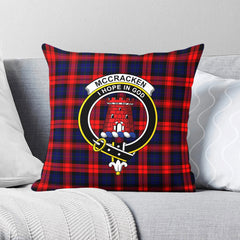 McCracken Tartan Crest Pillow Cover