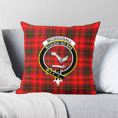 McDougall Modern Tartan Crest Pillow Cover