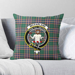 McFarlane Hunting Ancient Tartan Crest Pillow Cover