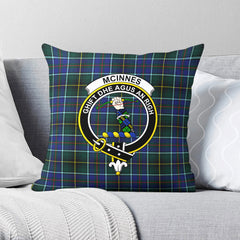 McInnes Modern Tartan Crest Pillow Cover