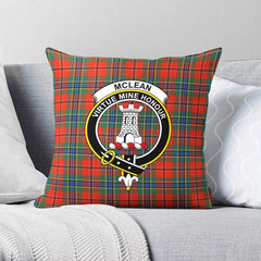 McLean of Duart Ancient Tartan Crest Pillow Cover