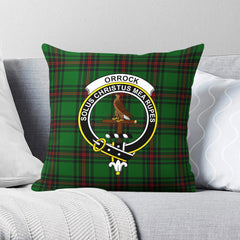 Orrock Tartan Crest Pillow Cover