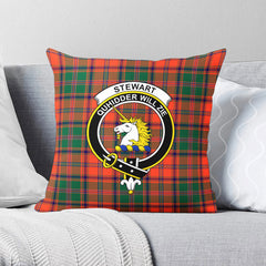 Stewart of Appin Ancient Tartan Crest Pillow Cover