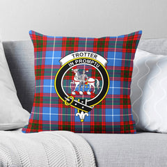 Trotter Tartan Crest Pillow Cover