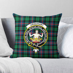 Urquhart Broad Red Ancient Tartan Crest Pillow Cover