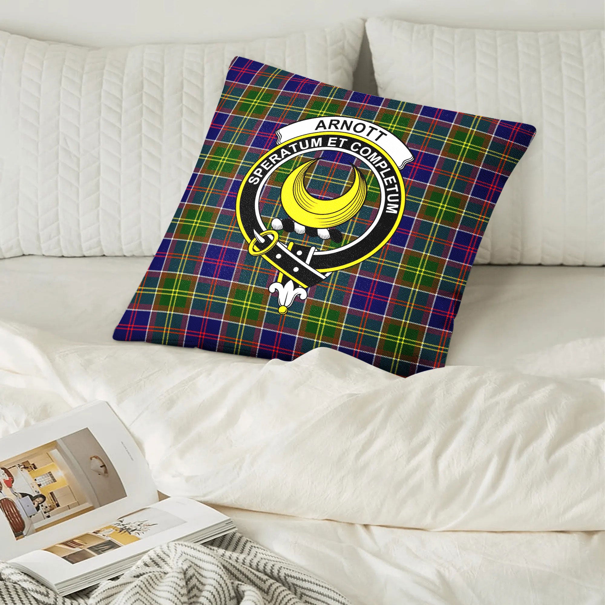 Arnott Tartan Crest Pillow Cover