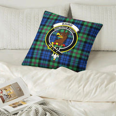 Baird Ancient Tartan Crest Pillow Cover