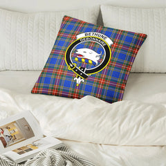 Bethune Ancient Tartan Crest Pillow Cover