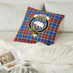 Bethune Modern Tartan Crest Pillow Cover