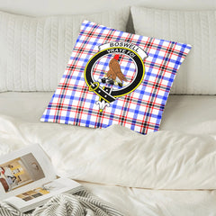 Boswell Modern Tartan Crest Pillow Cover