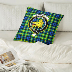 Campbell of Breadalbane Ancient Tartan Crest Pillow Cover