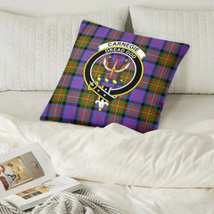 Carnegie Ancient Tartan Crest Pillow Cover