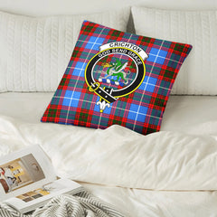 Crichton Tartan Crest Pillow Cover