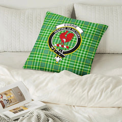 Currie Tartan Crest Pillow Cover