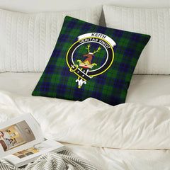 Keith Modern Tartan Crest Pillow Cover