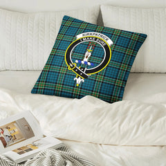 Kirkpatrick Ancient Tartan Crest Pillow Cover