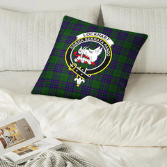 Lockhart Modern Tartan Crest Pillow Cover