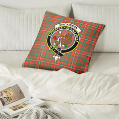 MacKinnon Ancient Tartan Crest Pillow Cover