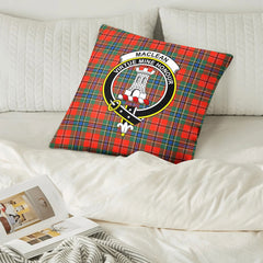 MacLean of Duart Ancient Tartan Crest Pillow Cover