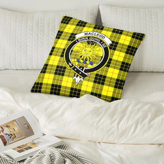 MacLeod of Lewis Modern Tartan Crest Pillow Cover