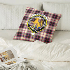 MacPherson Hunting Ancient Tartan Crest Pillow Cover