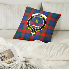 Mar Tartan Crest Pillow Cover