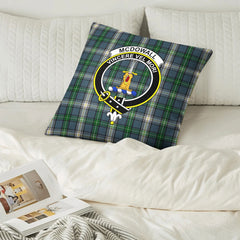 McDowall Tartan Crest Pillow Cover