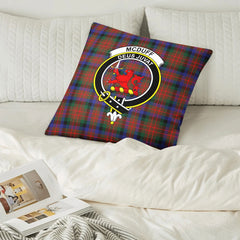 McDuff Hunting Modern Tartan Crest Pillow Cover