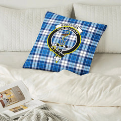 Roberton Tartan Crest Pillow Cover