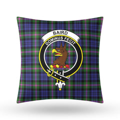 Baird Modern Tartan Crest Pillow Cover