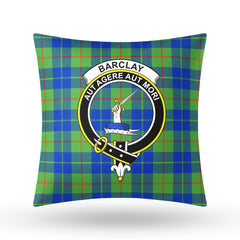 Barclay Hunting Ancient Tartan Crest Pillow Cover