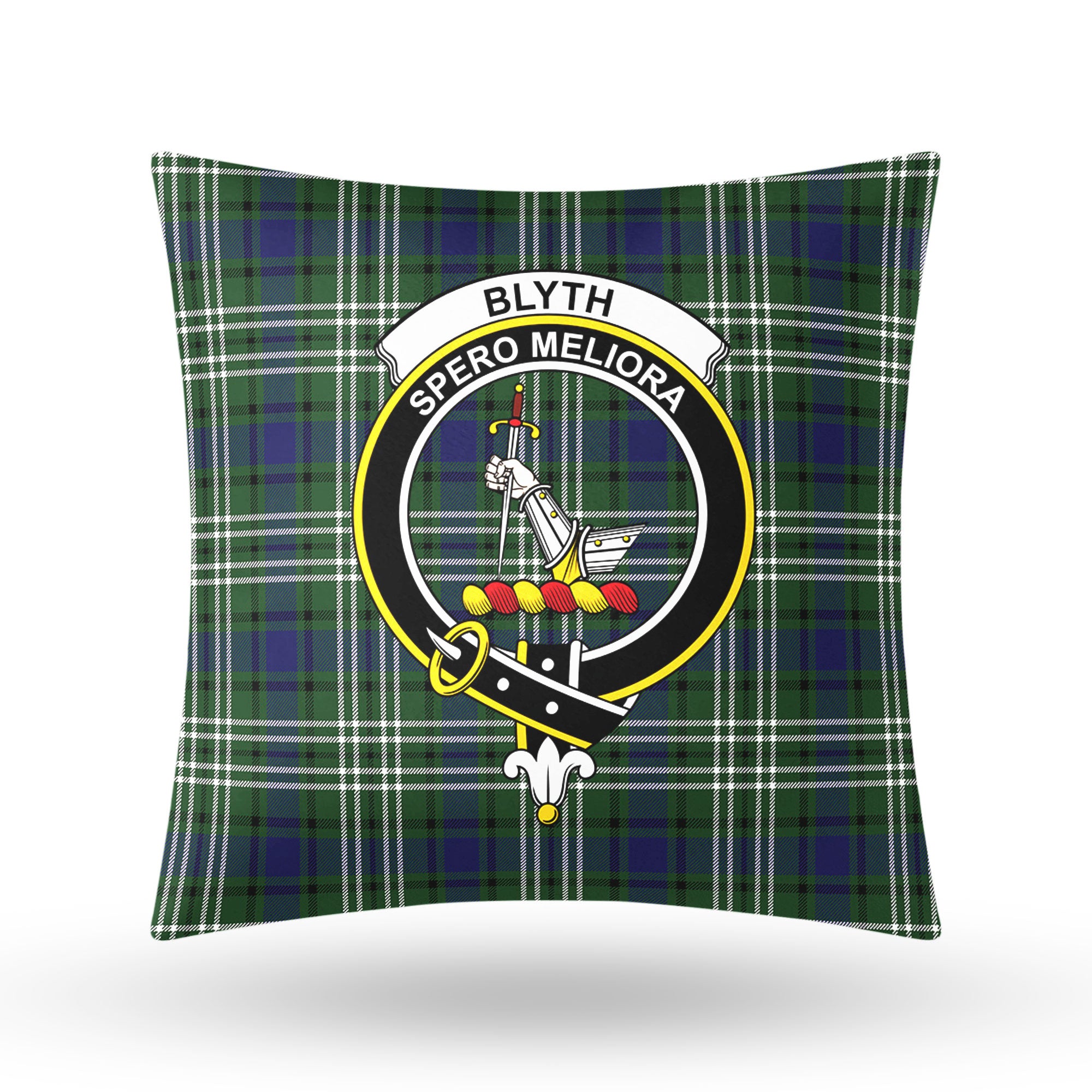 Blyth Tartan Crest Pillow Cover