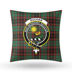 Buchan Ancient Tartan Crest Pillow Cover