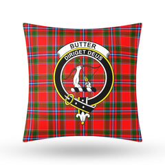 Butter Tartan Crest Pillow Cover