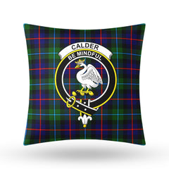 Calder (Calder-Campbell) Tartan Crest Pillow Cover