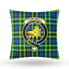 Campbell of Breadalbane Ancient Tartan Crest Pillow Cover