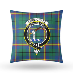 Carmichael Ancient Tartan Crest Pillow Cover