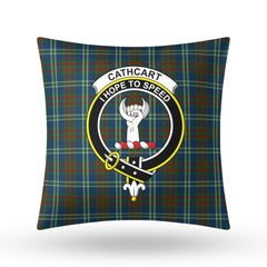 Cathcart Tartan Crest Pillow Cover