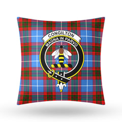 Congilton Tartan Crest Pillow Cover